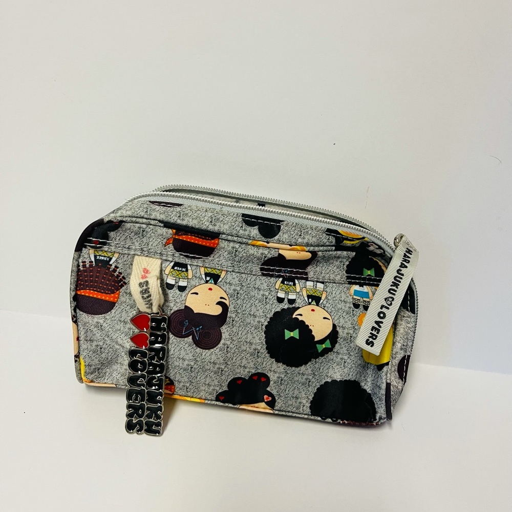 Harajuku Lovers Gray Cosmetic Bag
